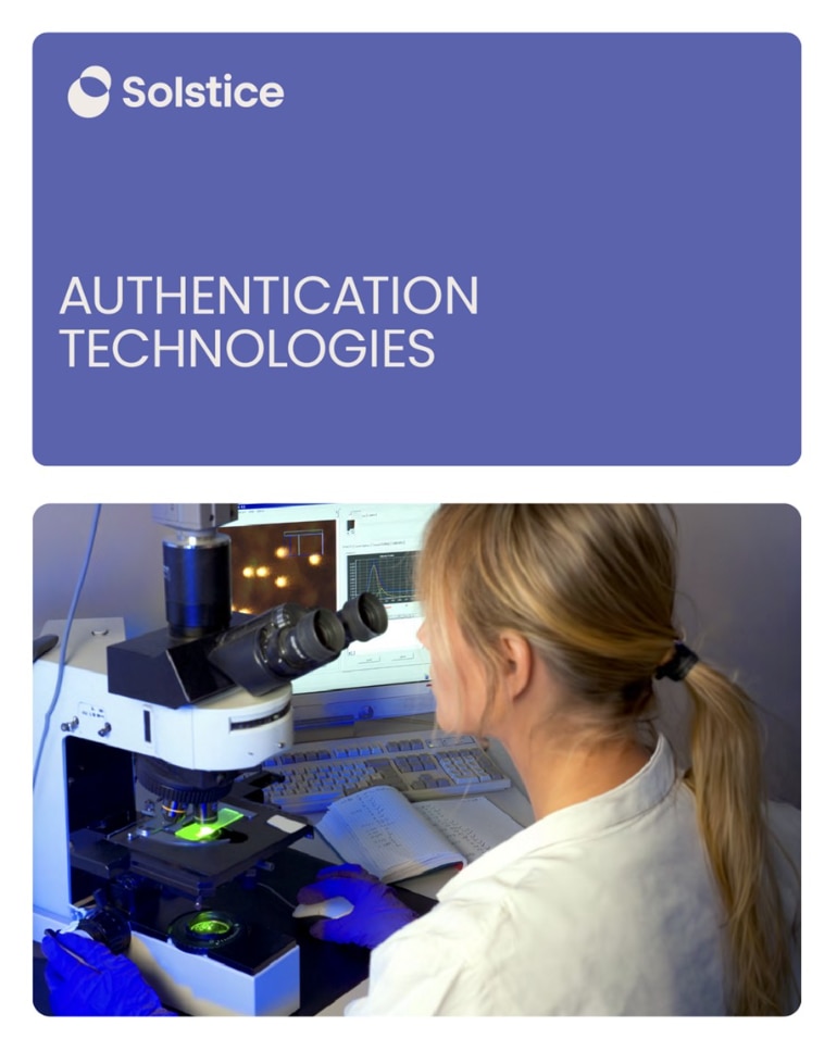 Authentication Technologies brochure cover